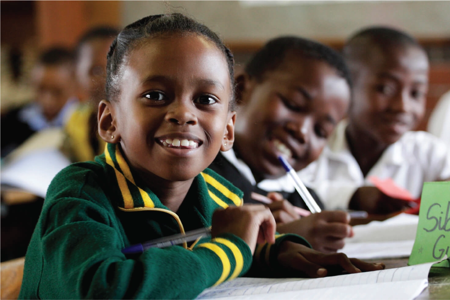 Students learning in classroom at Kare Educational Centre Kamulu Nairobi